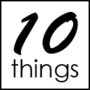 10 things, a Web-Betty blog
