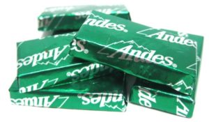 Andes mints, sill my favorite